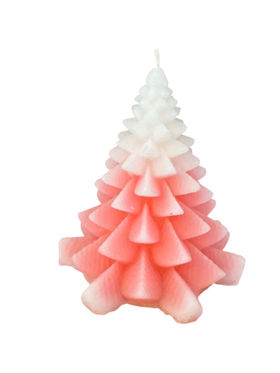 VELA ARVORE NATAL ROSA 8CM